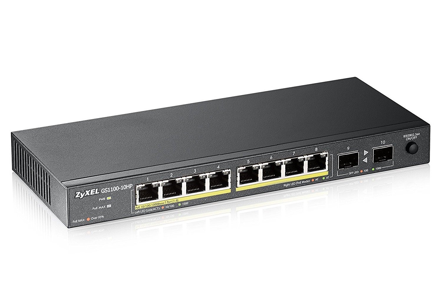ZyXEL GS1100 Series Unmanaged PoE+ Gigabit Combo Switches Image