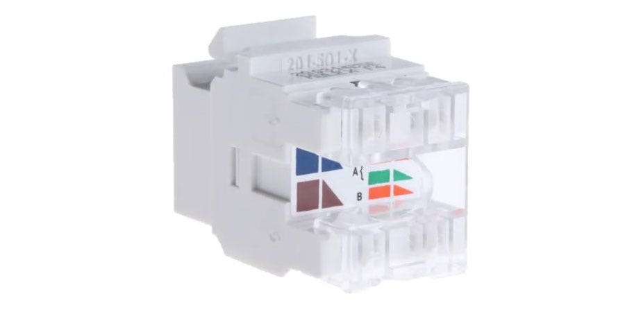 Molex PowerCat 5e DataGate Jacks Image
