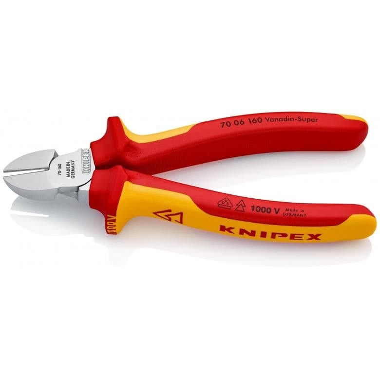 Knipex VDE Diagonal Side Cutters Image