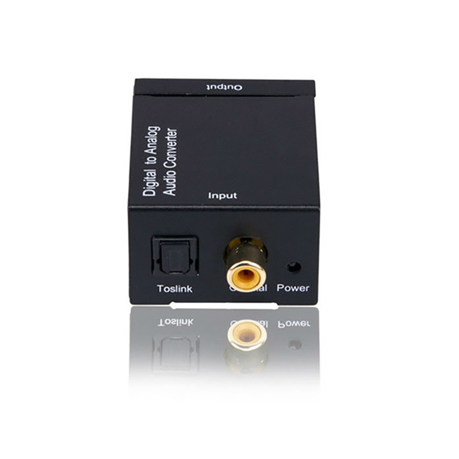 Digital to Analogue Audio Converter Optical or Coax to RCA