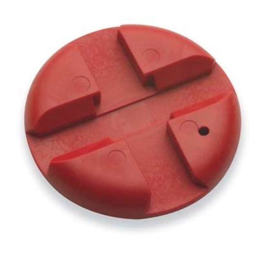 Cablematic Cable Grip Assist (Puck) Flexible Rubber RG59/6/7/11/CT100 CA Red (Dia)76mm