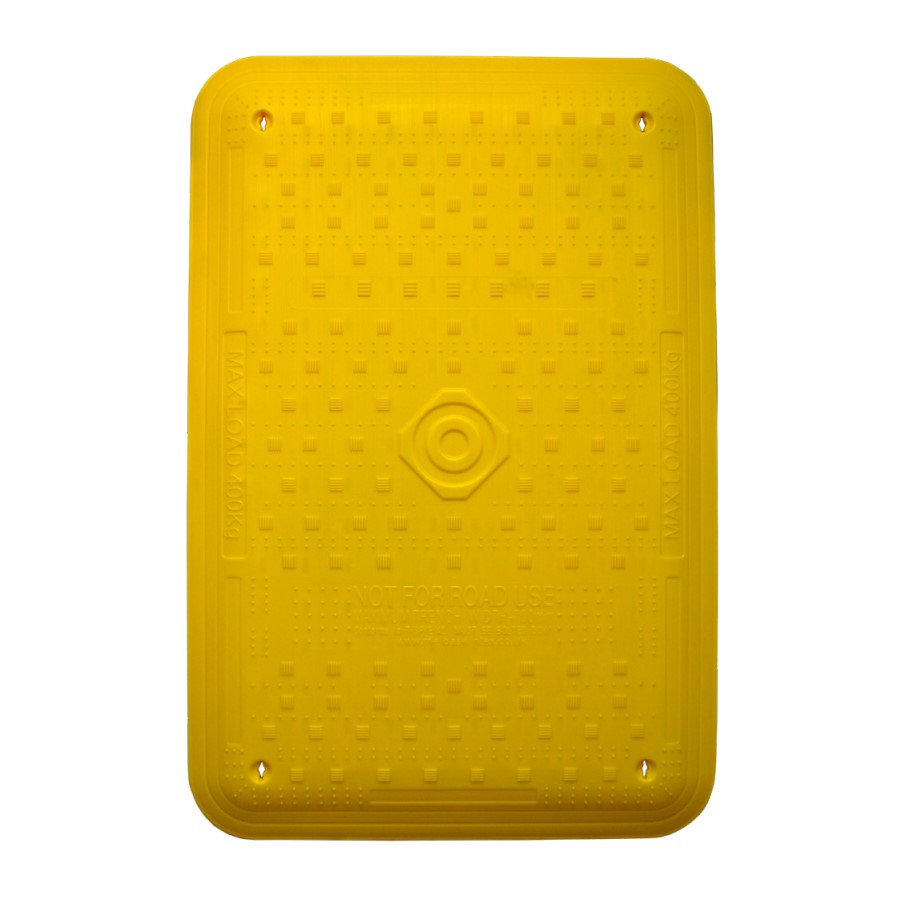 Melba Swintex Pedestrian Trench Cover Yellow (H)40mm x (W)800mm x (L)1200mm