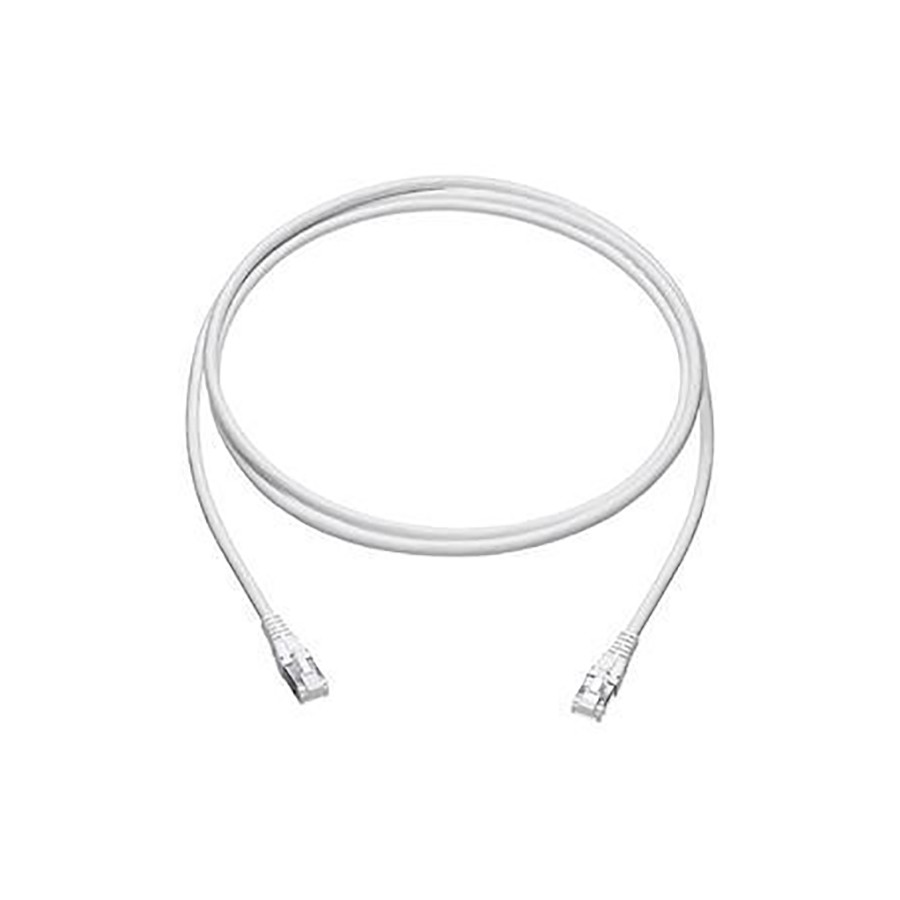 NETCONNECT Patch Lead Cat6A F/FTP LSZH Moulded Boot Solid White (L)40Mtr