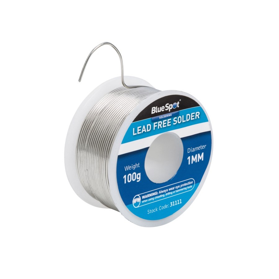 Solder Lead Free Flux Cored (Dia)1.0mm Weight 100g