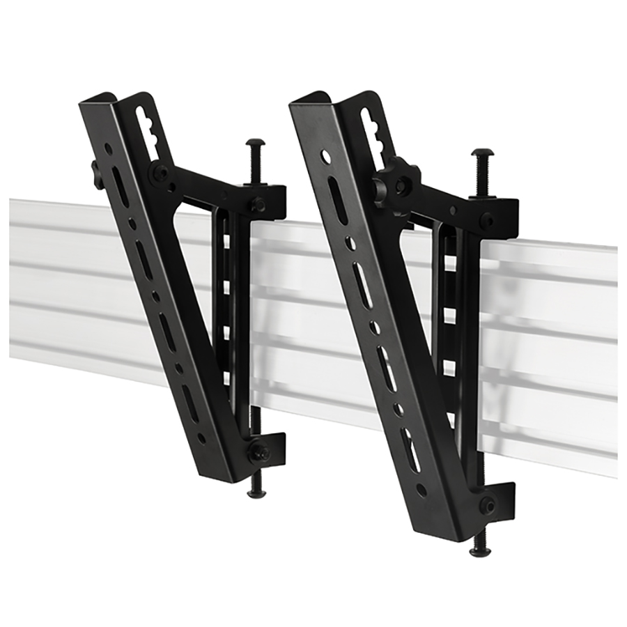 B-Tech SYSTEM X Universal Interface Arms With Tilt BT8390-VESA200T/B Up to 47 Inch 70kg Up to 200mm Black
