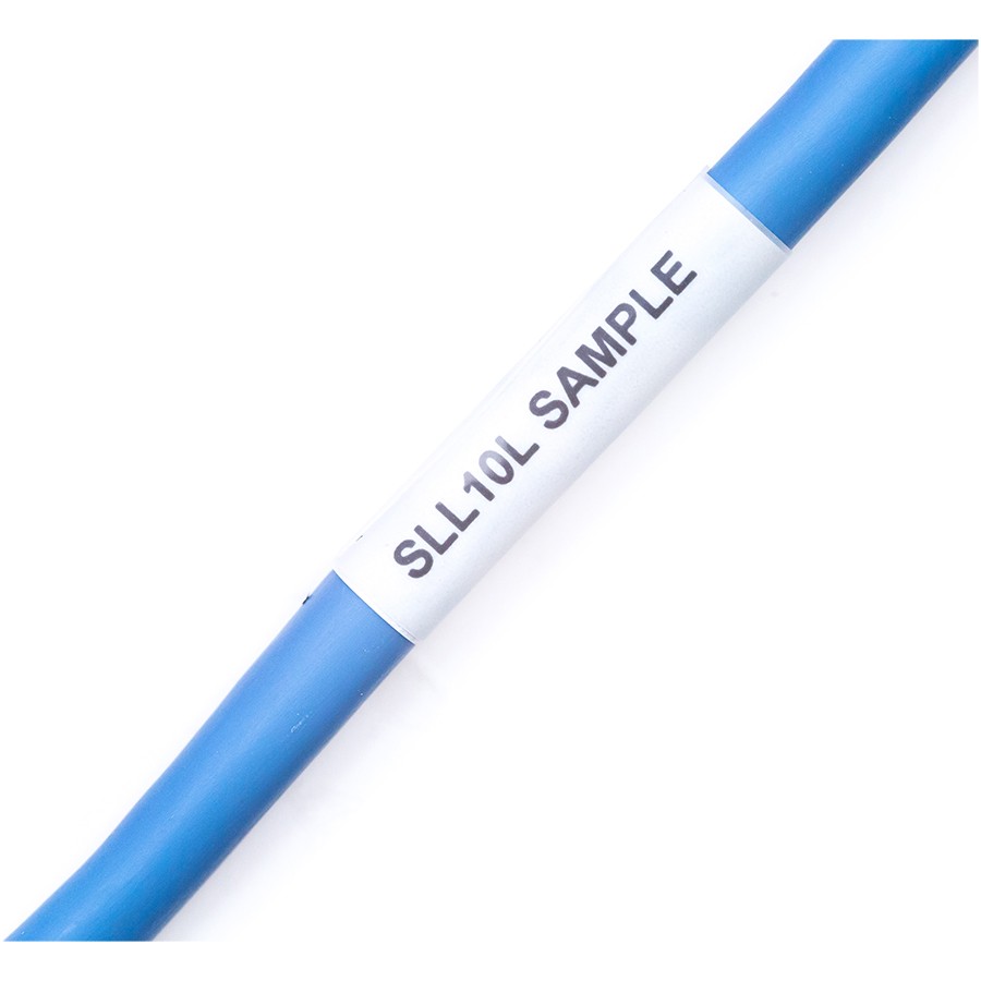 Sharpmark Wrap Around Cable Label SLL10L Self-Laminating A4 49 Labels/Sheet 105 Sheets/Pack White (H)38mm x (W)25.4mm PACK