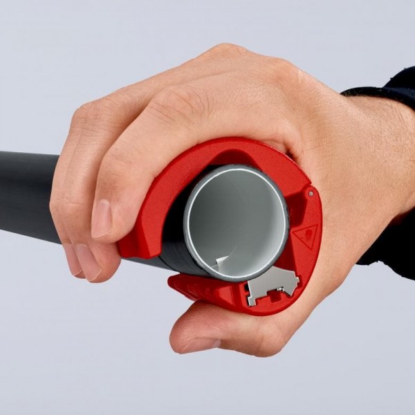 Knipex BiX - Cutter for plastic pipes and sealing sleeves 90 22 10 BK for Pipe Diameter Up to 50mm