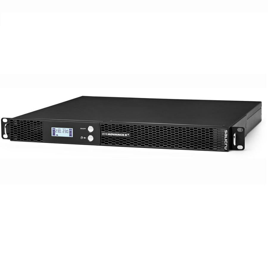 Salicru SPS 1000 Advance R 1000VA 600W Line-Interactive UPS Rackmount 4x IEC C13 Black (H)44mm (W)433mm (D)485mm Weight 14.2Kg